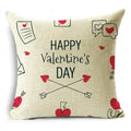 Red Love Aesthetic Romantic Pillowcase by Axyaa - Multiple Sizes