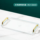 Axyaa Plastic Storage Racks for Drain Cups, Upside-down Plates, Teacups, and Cake Plate Tray