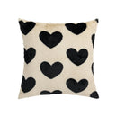 Axyaa Fluffy Comfort Pillow Cover 45x45cm Avocado Green Cream Blue Living Bed Room