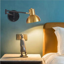 Axyaa Adjustable LED Wall Lamp with Touch Sensor Switch for Bedside Reading