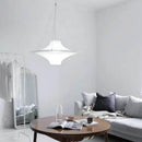 Axyaa Modern Cream Style Acrylic Flying Saucer Chandelier