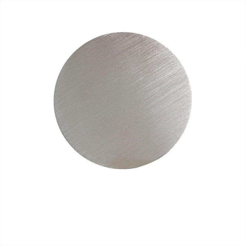 Axyaa Nordic Silver 12w Aluminum Wall Lamp - Simple Bedroom Lighting