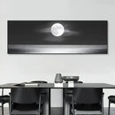 Axyaa Mountain Mist Canvas Art Print for Modern Home Decor