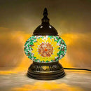 Turkish Mosaic Light Material Package Table Lamp - Axyaa Handmade Glass Gift