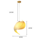 Axyaa Nordic Dining Room Pendant Ceiling Light Fixture for Indoor Living Room
