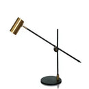 Axyaa LED Desk Lamp with Long Rod Rocker Arm - Nordic Decorative Lighting