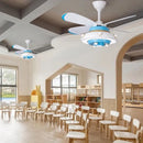 Axyaa Rabbit Carrot Ceiling Fan: Unique Kid's Room Lighting