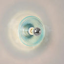 Axya Medieval Corrugated Glass Wall Lamp - Retro Personality Design for Hallway & Foyer