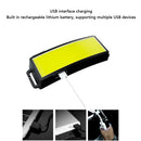 Axya High Lumens COB LED Headlamp with Wide Beam and USB Rechargeable Feature