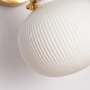 Axyaa Ceramic Ball LED Wall Lamp for Home Decor