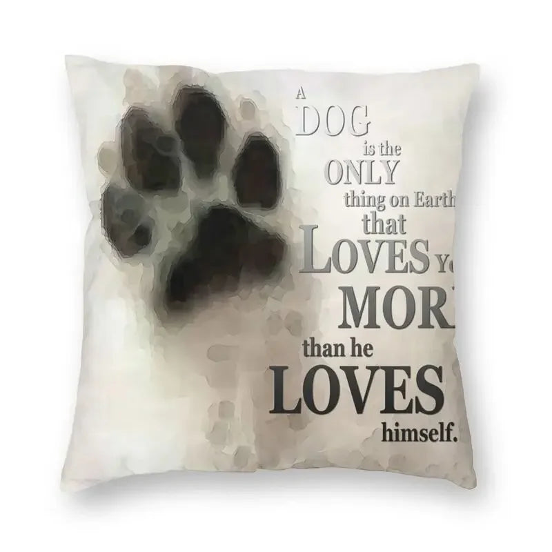 Pink Convertible Pillowcase White Poodle Sofa Cushion Cover Axyaa Home Decor