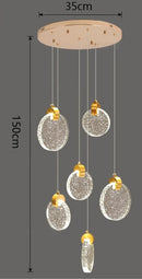 Axyaa Nordic Home Décor Pendant Ceiling Chandelier Light for Dining and Living Room.