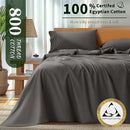Axyaa 800TC Egyptian Cotton Sheets: Twin King Full Queen Bed Sheet Set 4/6pcs