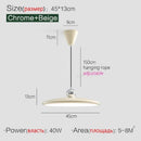 Axyaa UFO Lamp: Cream Style Pendant Light for Full Spectrum Eye Protection
