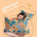 Axyaa Non-Slip Adjustable Gauze Pillow Towels - Set of 2