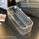 Axyaa Nail Tip Organizer Case: Clear Artificial Nail Display Holder & Packaging