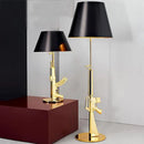 Axyaa Postmodern AK47 Gold Floor Lamp LED Corner Light for Living Room Bedroom