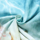 Axyaa Seashell Ocean 3-Piece Microfiber Duvet Set
