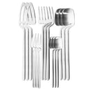 Axyaa 15-Piece Stainless Steel Cutlery Set for Dining Table Essentials