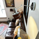 Axyaa LED Vintage Wall Light for Bedroom Sofa Stair Bathroom Mirror Loft Iron Wood Lamp
