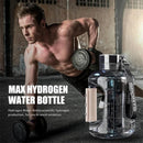 Axyaa Hydrogen Rich Water Bottle: Portable Molecular Hydrogen Generator for Sports & Gift