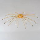 Axyaa Nordic Glass Starry Sky Ceiling Light - Modern Home Art Lighting