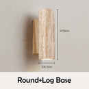 Natural Stone Waterproof Wall Light by Axyaa for Bedroom, Hallway, Living Room - LED Home Lighting Decor