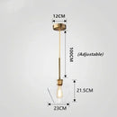 Axyaa Glass Lampshade Pendant Lamp for Home LED Lighting Fixtures
