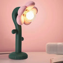 Axyaa Silica Gel Flower Floor Lamp Cartoon Nightlight for Home Decor