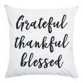 Axyaa Beauty Life Place Love Polyester Cushion Cover Decorative Pillow Case