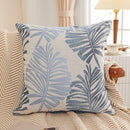 Axyaa Leaf Jacquard Couch Pillow Cover