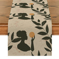 Axyaa African Floral Table Runner for Home, Wedding & Party Centerpieces