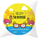 Axyaa Summer Ice Cream Cushion Cover - Yellow Fashion Home Decor