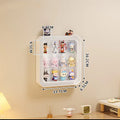 Axyaa Acrylic Dolls Display Stand Wall-Mounted Storage Case - POPMART Hand-made Display Box