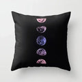 Axyaa Moon & Sun Decorative Pillow Case for Home Sofa Chair Decor