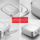 Axyaa Stainless Steel Lunch Box - Large Capacity Food Storage Container