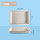 Axyaa Deepening Tray: Multifunctional Plastic Kitchen Deli Dish for Storage and Serving