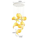 Axyaa Conch Shell Chandeliers: Creative Pendant Lights for Room Decor & LED Fixture.