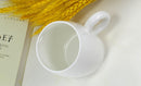 Axyaa Bone  Ring Coffee Cup, Taza Style Espresso Mug for Cute Cafe Morning