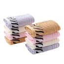 Axyaa Tiger Stripe Bamboo Towels Set - Quick-Dry & Absorbent