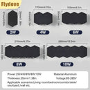 Axyaa Nordic Aluminum LED Wall Lamp IP55 Waterproof Outdoor Lighting