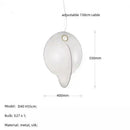 Axyaa Nordic Silk Pendant Chandelier for Dining Room, Hotel, and Home Decor