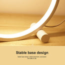 Axyaa 25CM LED Table Lamp Black/White Dimmable Desk Lamp For Bedroom Living Room
