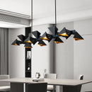 Axyaa Geometric Polygon LED Pendant Lamp for Modern Minimalist Spaces