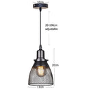Axyaa Iron Mesh Birdcage Pendant Light for Retro Nostalgic Industrial Style