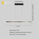 Axyaa LED Pendant Light: Remote Control Dimmable Ceiling Lamp for Dining & Kitchen