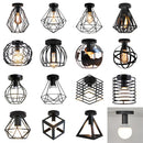 Axya Retro Industrial Ceiling Light Shade - Vintage Loft Plafonniers