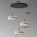 Axyaa LED Pendant Chandeliers for Living and Dining Room: Modern Indoor Hanging Light