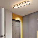 Axyaa Rectangular LED Scandinavian Ceiling Light for Corridor Entryway Foyer Living Room