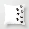 Axyaa Cartoon Black Cat Cushion Cover 45*45cm